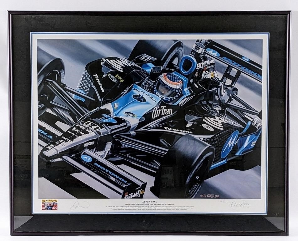 Colin Carter | Colin Carter Super Girl Signed Patrick Print (2008 ...