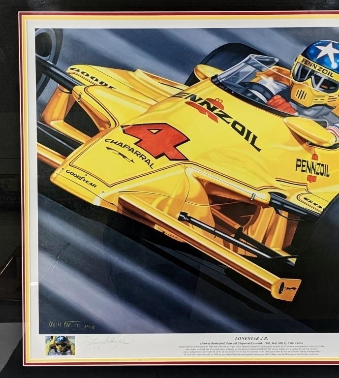 Colin Carter | Colin Carter Lonestar J.R. Signed Print (1980) | MutualArt