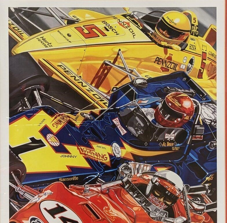 Colin Carter | Colin Carter The Four-Time Winners Print | MutualArt