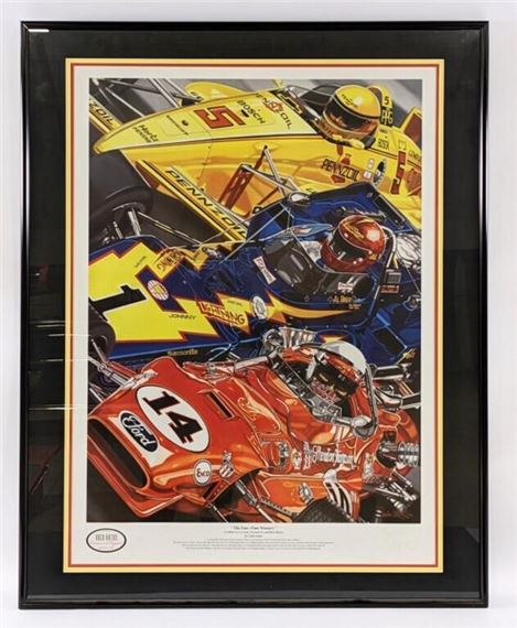 Colin Carter | Colin Carter The Four-Time Winners Print | MutualArt