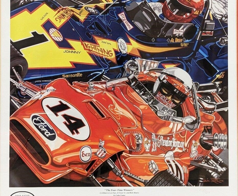 Colin Carter | Colin Carter The Four-Time Winners Print | MutualArt