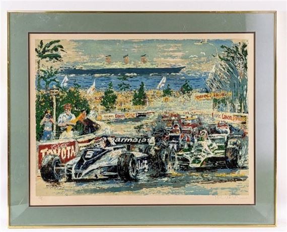 Ron Burton | Ron Burton 1981 Long Beach Grand Prix A/P Print (1981 ...