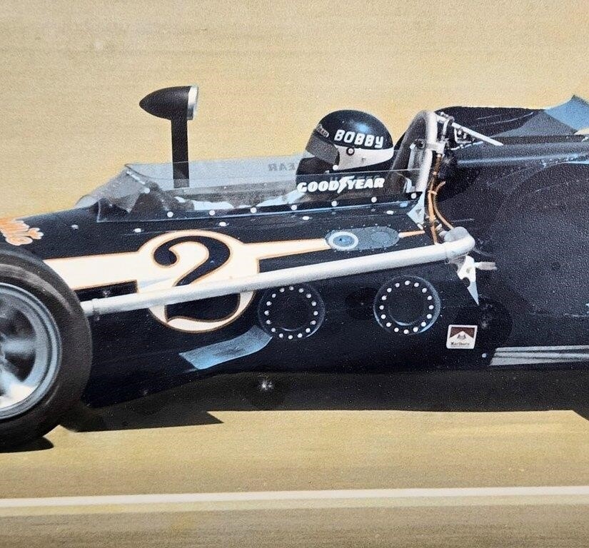 Ken Coles | 71 Bobby Unser Indy 500 Colorized Ken Coles Photo (1971 ...