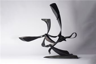 Gwen Yen Chiu: Ink and Metal - McCormick Gallery