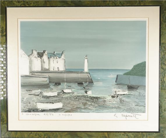 Paintings Laporte Georges lithograph LAPORTE ES 版画 & Art Laporte
