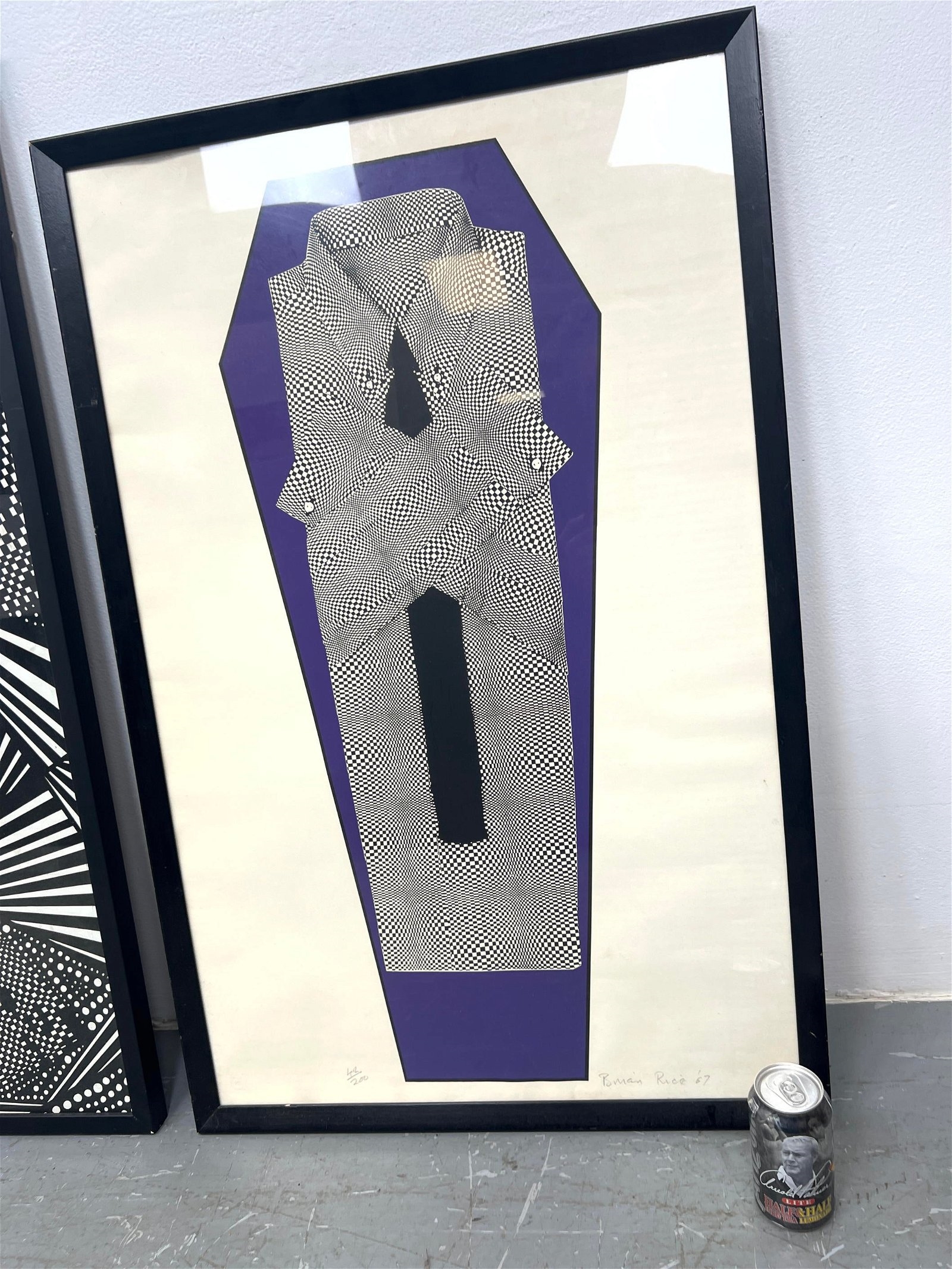 Brian Rice | 2pc OP ART. 1). BRIAN RICE The Death of Op Art Men's Shirt ...