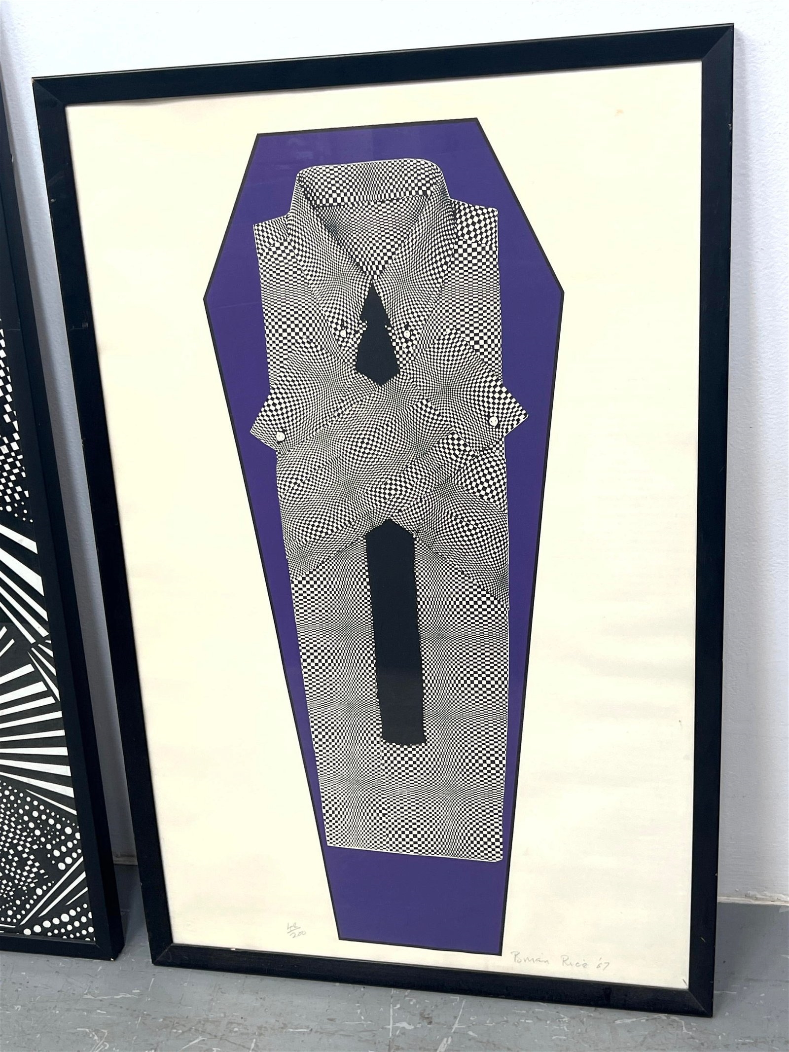 Brian Rice | 2pc OP ART. 1). BRIAN RICE The Death of Op Art Men's Shirt ...