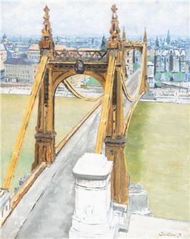 Régi Erzsébet híd - Janos Szollosy