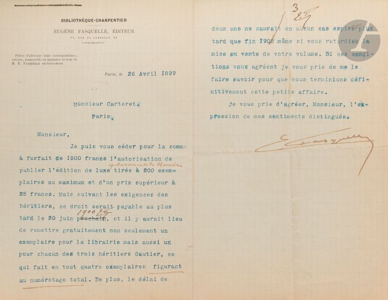 Artwork by Alexandre Lunois, Le Roman de la Momie., Made of burin