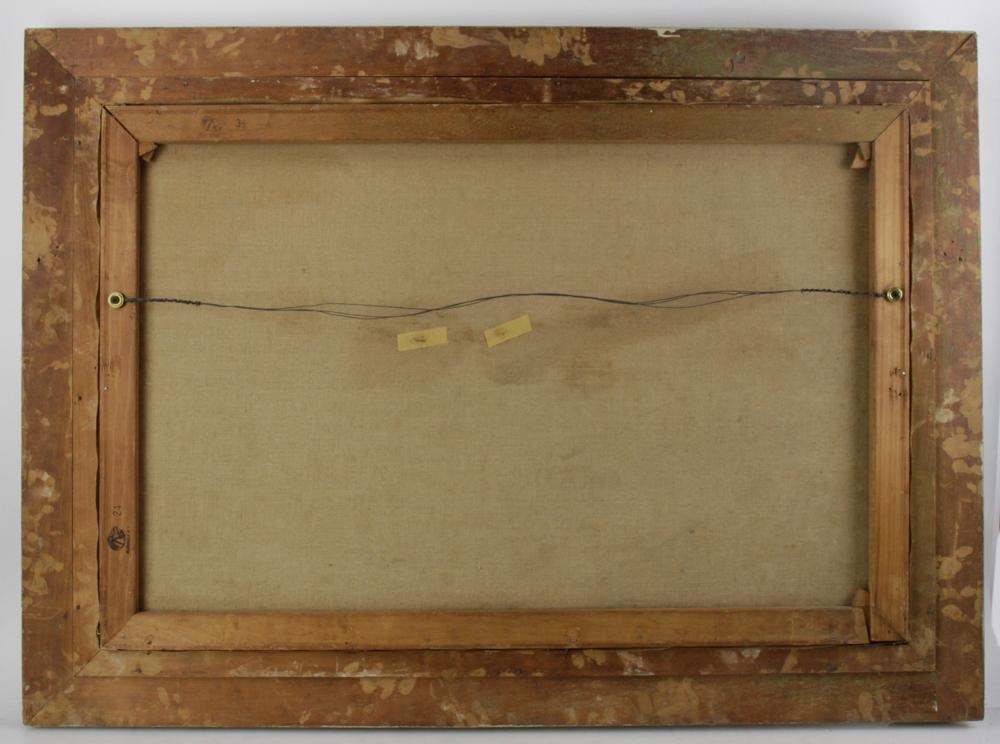 Artwork by G. Roger, G. Roger, Winter Snow in the Mountains, Made of oil on canvas