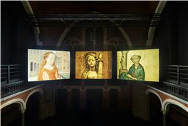 GGagosian exhibits Nan Goldin's 'Sisters, Saints, Sibyls' at former Welsh chapel in London