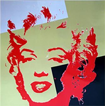 Andy Warhol | GOLDEN MARILYN 11.44 SUNDAY B MORNING (1980) | MutualArt