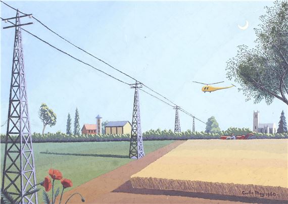 'Harvest 1960'. by Frederick Newton Curtis Moy, 1960