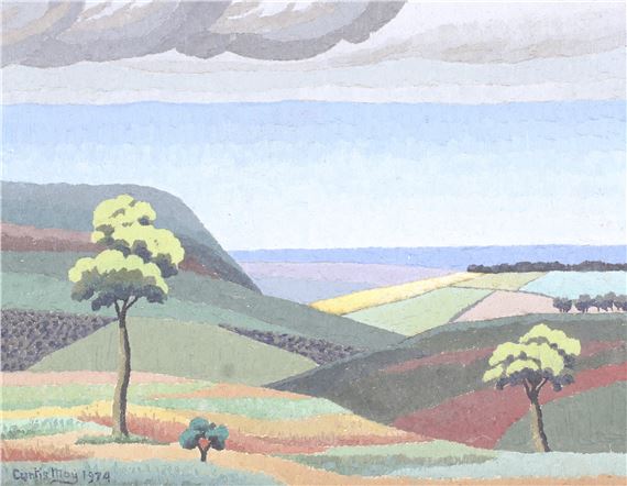 'Quantocks 1974'. by Frederick Newton Curtis Moy, 1974