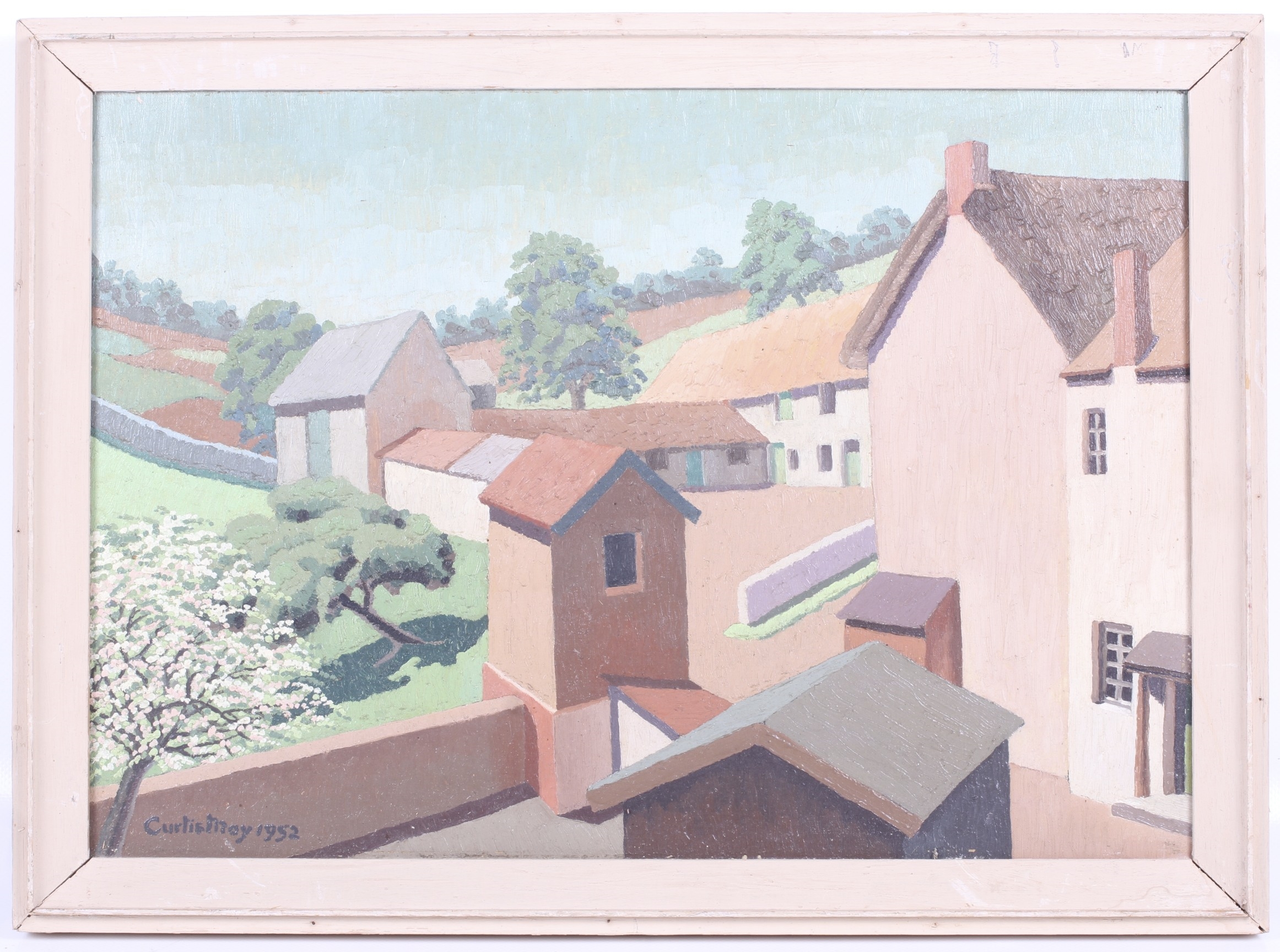 Artwork by Frederick Newton Curtis Moy, 'Afternoon in Devon 1952'., Made of oil on canvas