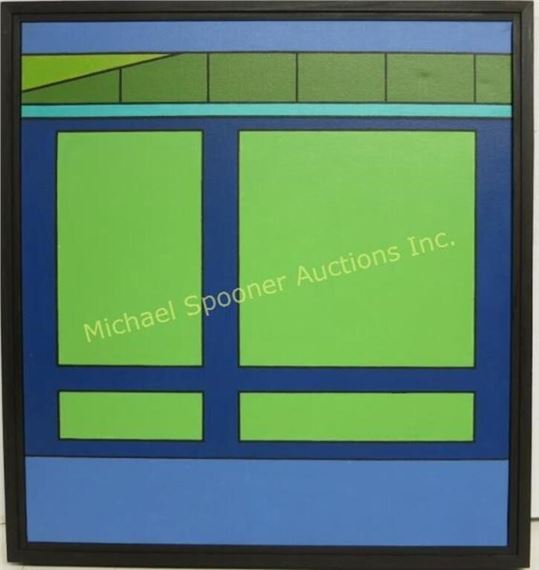 JOHN WEBSTER - ACRYLIC ON CANVAS by John Bruce Webster, DATED 2004