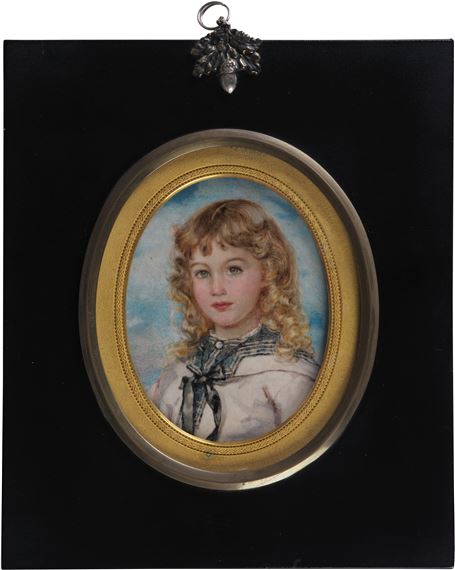 Portrait von Guy Gaskell als Kind - Annie Dixon