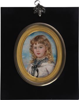 Portrait von Guy Gaskell als Kind - Annie Dixon