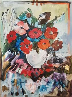 Vase of flowers - Irit Kalechman