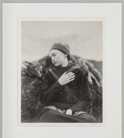 Artwork by Beth Moon, Whisper of the Coyote, Made of Platinum print