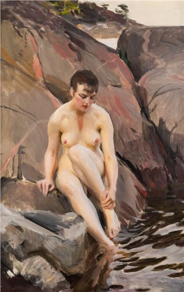 Märta by Anders Zorn, 1917