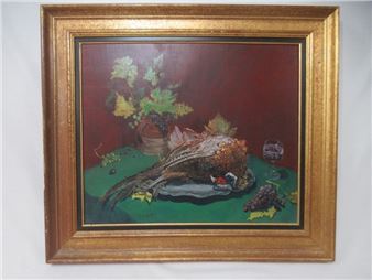 Nature morte au faisan - Gérard Carette