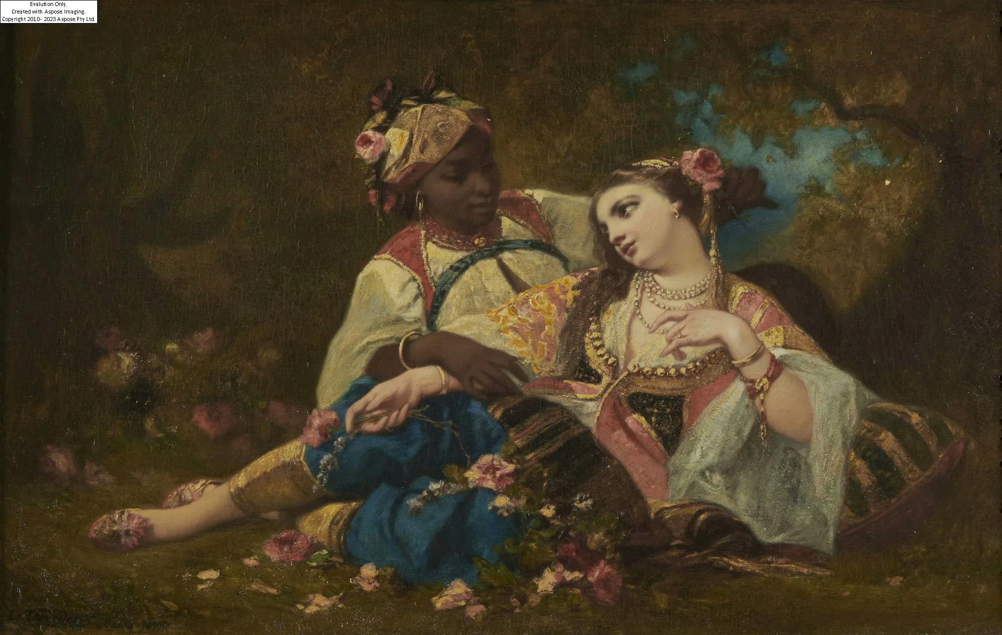 Artwork by Louis Devedeux, Rêverie, Made of oil on canvas