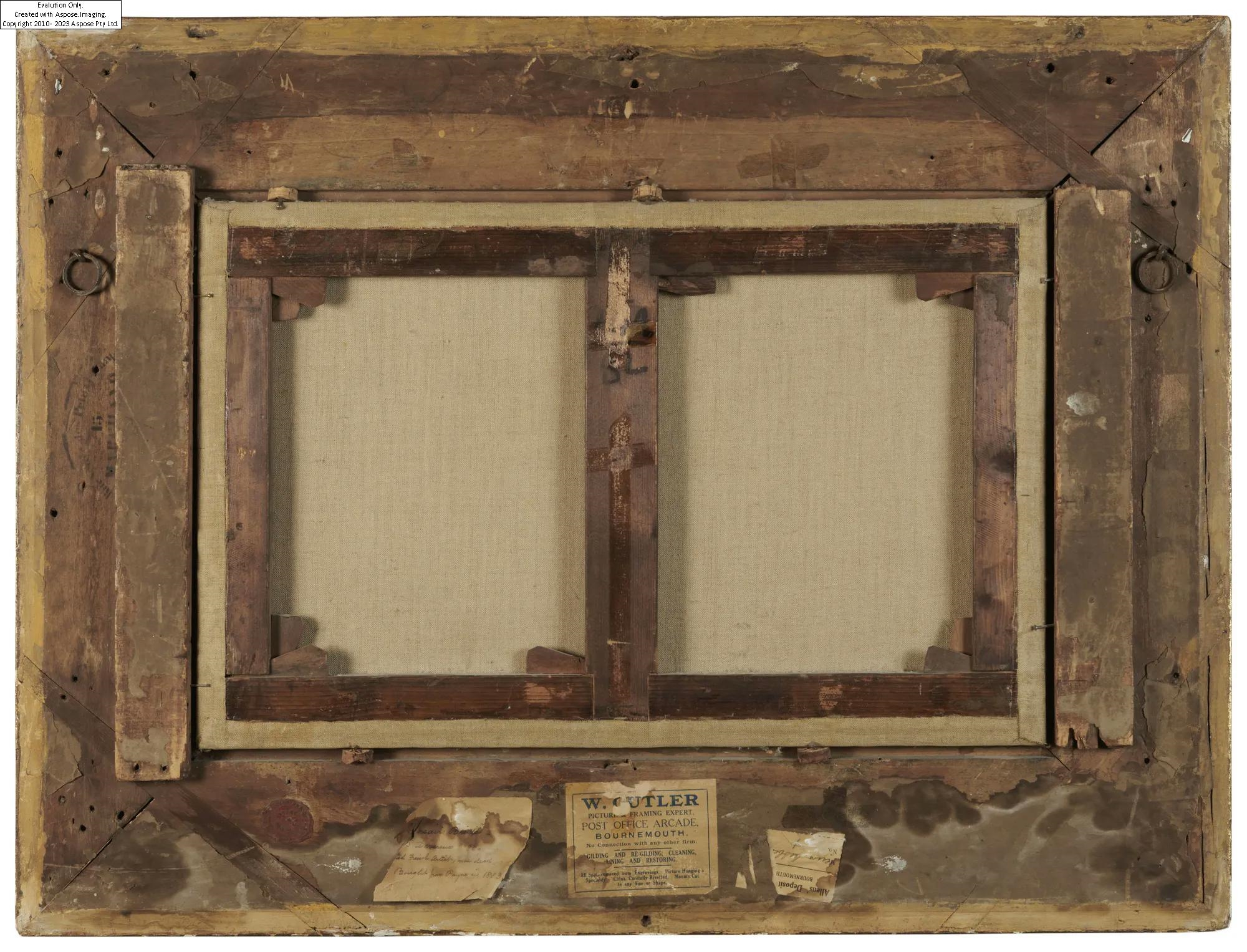 Artwork by Louis Devedeux, Rêverie, Made of oil on canvas