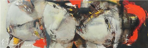 Colki/Ukraine 1963, ist ein zeitgenössischer ukrainischer Künstler. by Edward Belsky, dat. 2003