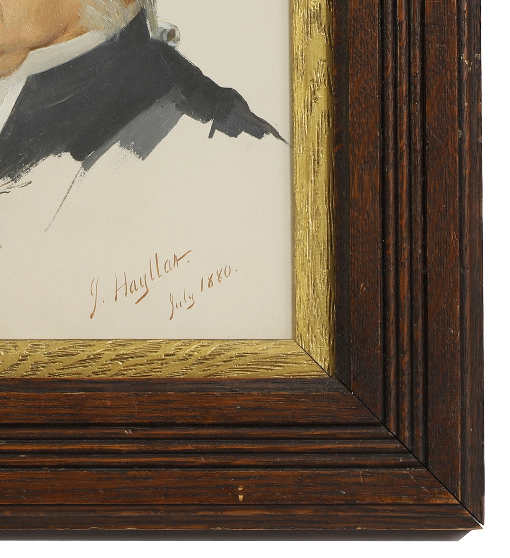 James Hayllar | Portrait of Hon. George Denman head and shoulders (1880 ...