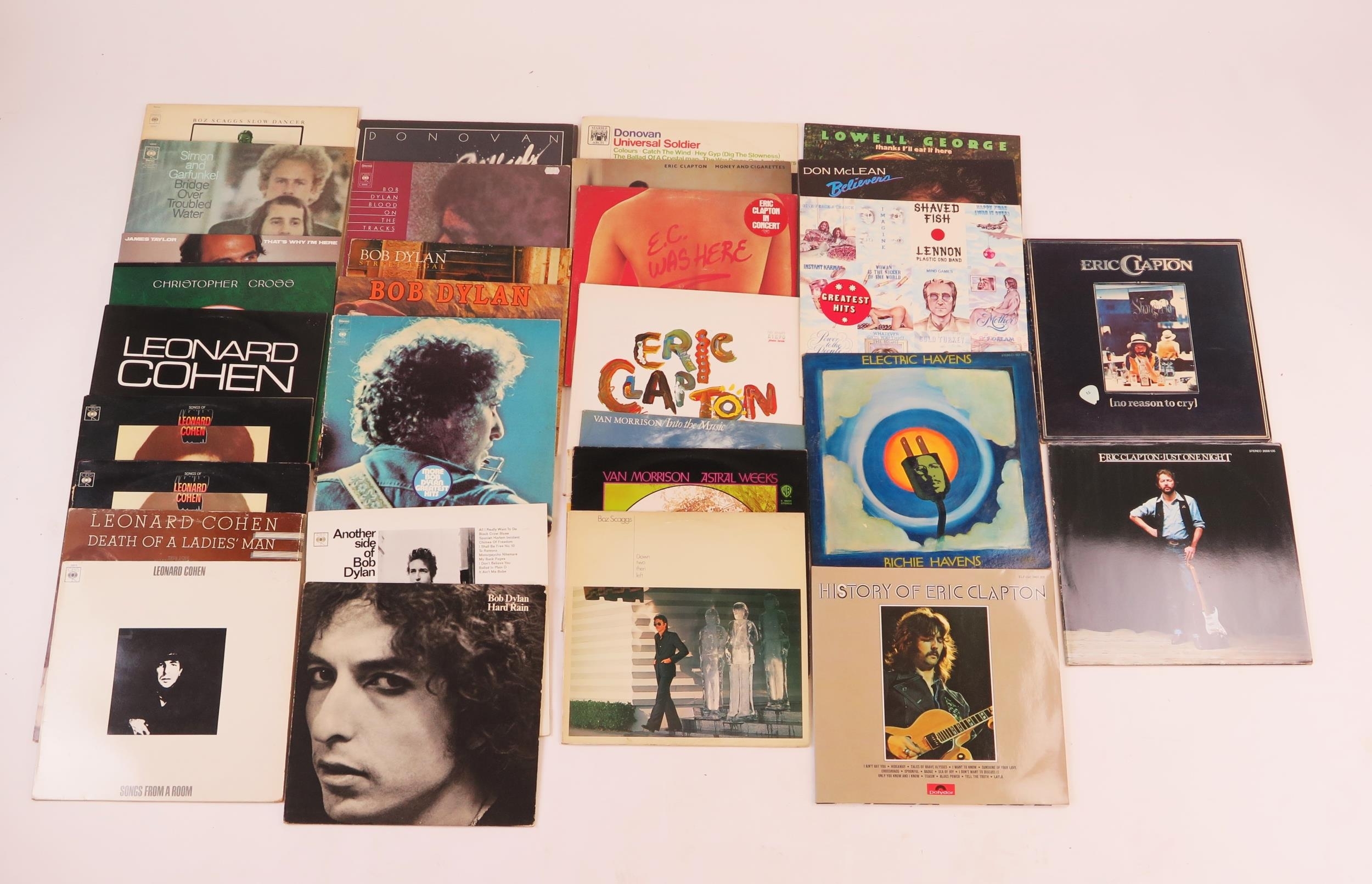 Leonard Cohen | LP Records Group including Bob Dylan | MutualArt