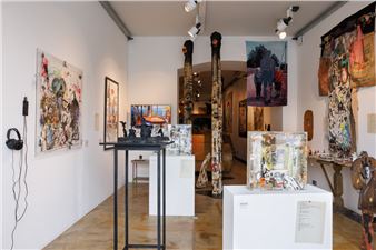 Alexander Tsikarishvili: Golem And Rusty Car - Marina Gisich Gallery