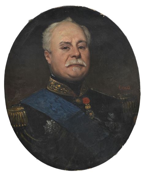 Portrait d'un officier d'état-major (probablement divisionnaire) by Joseph Désiré Court, c.1860