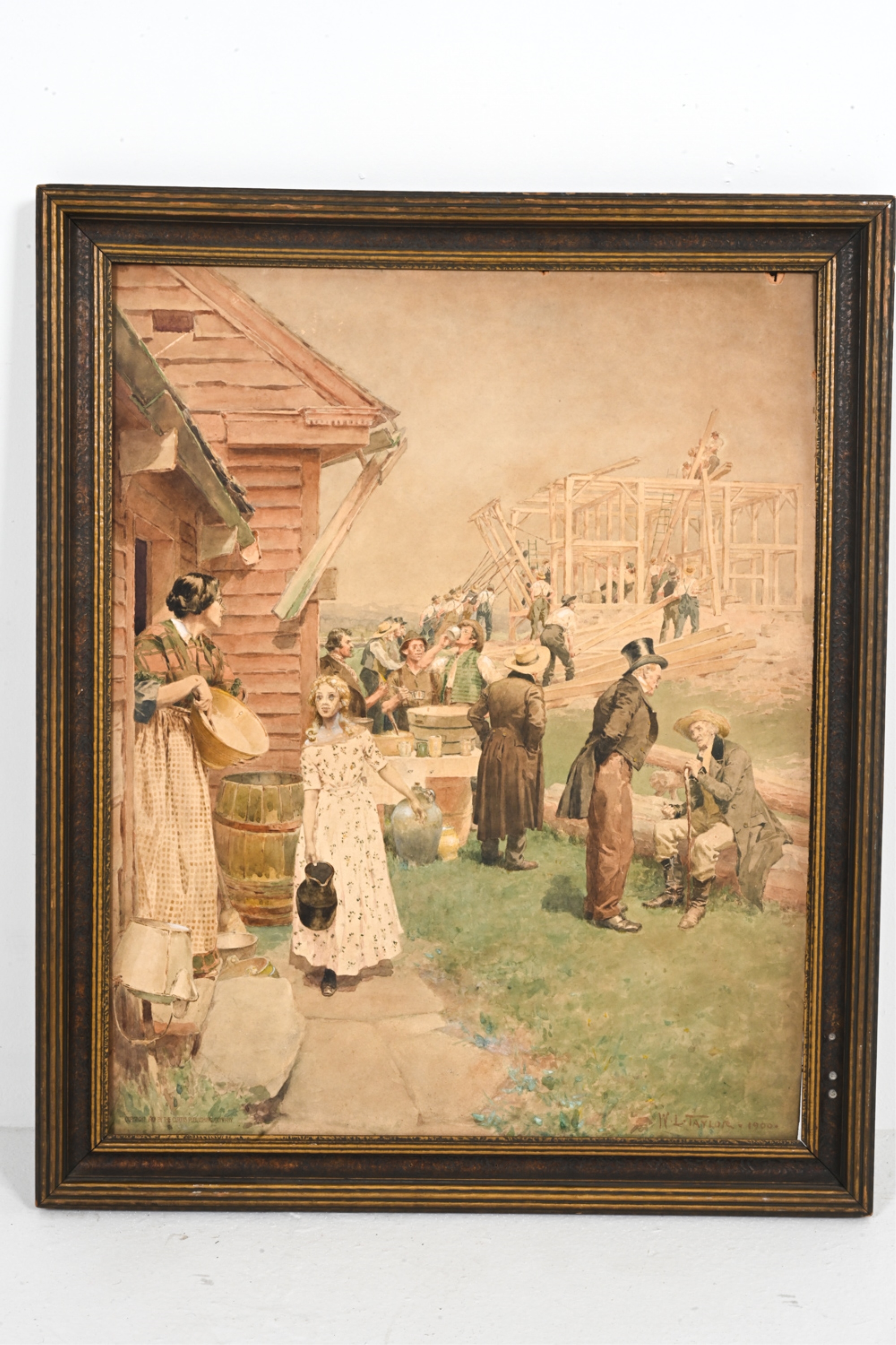 W. L. Taylor | W. L. TAYLOR WATERCOLOR ILLUSTRATION, 1900 (1900 ...