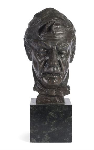 Hans BAIER (1912-1993) Herbet Van Karajan Patinated... - Lot 278 - Briscadieu - Hans Baier