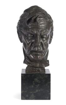 Hans BAIER (1912-1993) Herbet Van Karajan Patinated... - Lot 278 - Briscadieu - Hans Baier