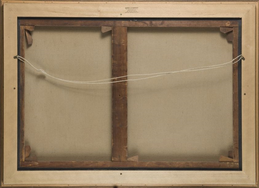 Artwork by Charles Prelat, Charles PRELAT (20th) The caravan stopping... - Lot 19 - Briscadieu, Made of Oil on canvas