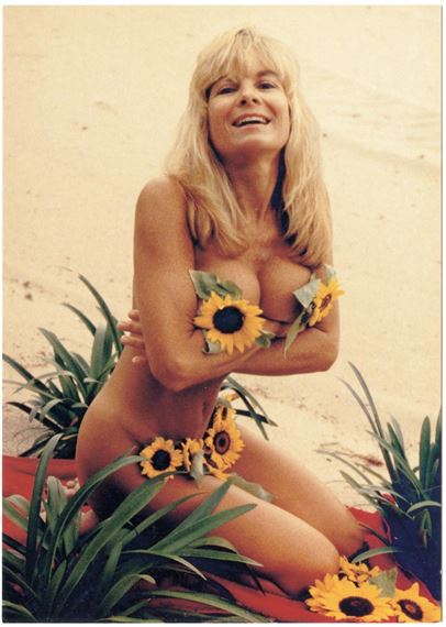 Scarce Original (No Repro.) BUNNY YEAGER Pin Up Postcard by Bunny Yeager, March 13