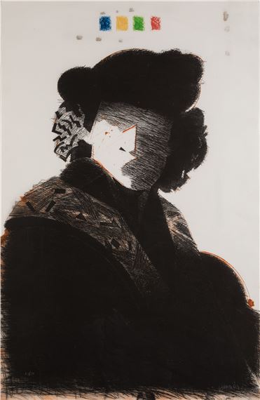 MANOLO VALDES Valencia (1942) "Rembrandt II", 1987 by Manolo Valdés, 1987