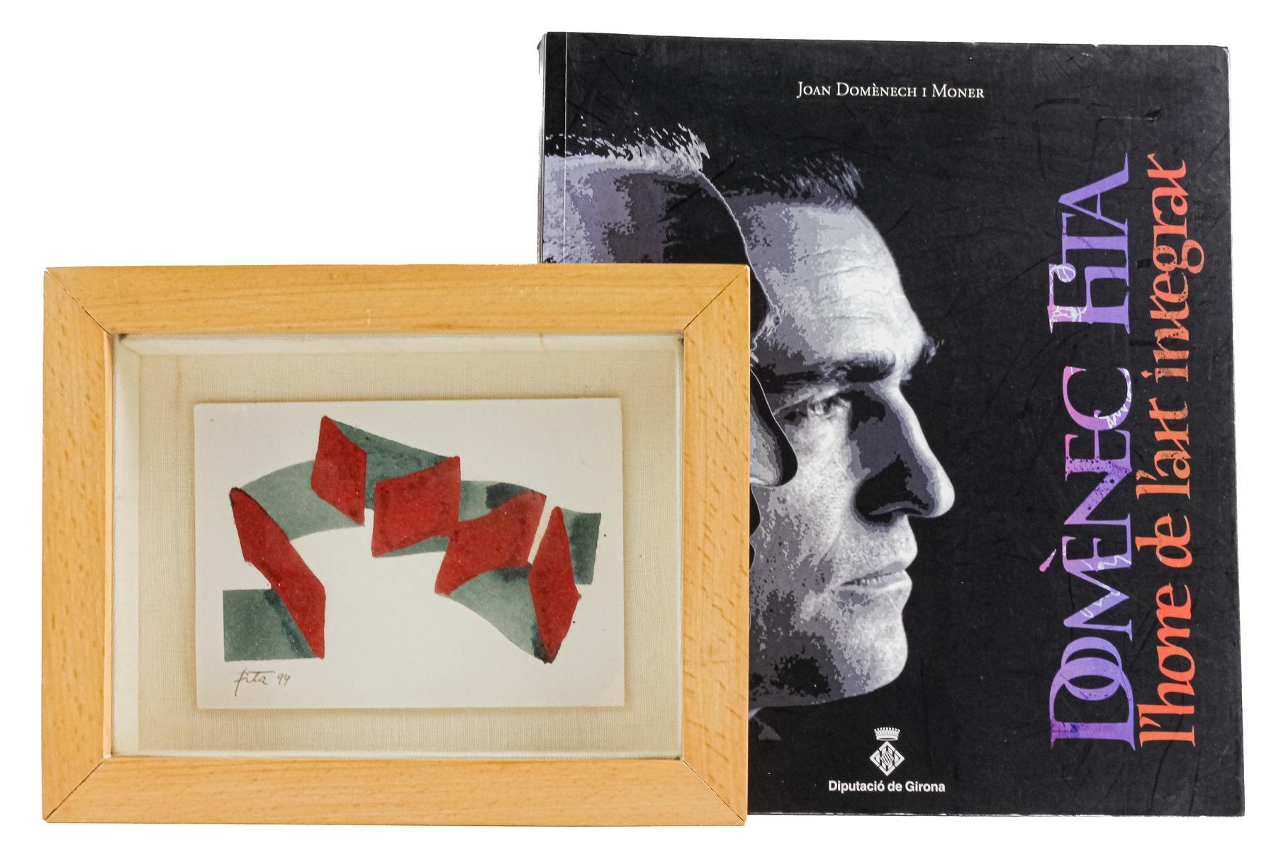 Artwork by Domènec Fita i Molat, Sin título, Made of Aguada sobre papel