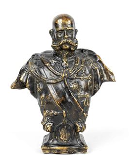 Büste von Kaiser Franz Joseph - Alajos Stróbl
