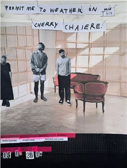 Permit me to weather on this cherry chaiere - Worldart