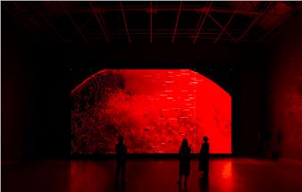 Ryoji Ikeda - Almine Rech, Brussels