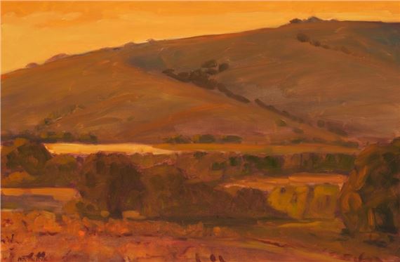 Valley Gold Sky by Bjorn Rye, 1996