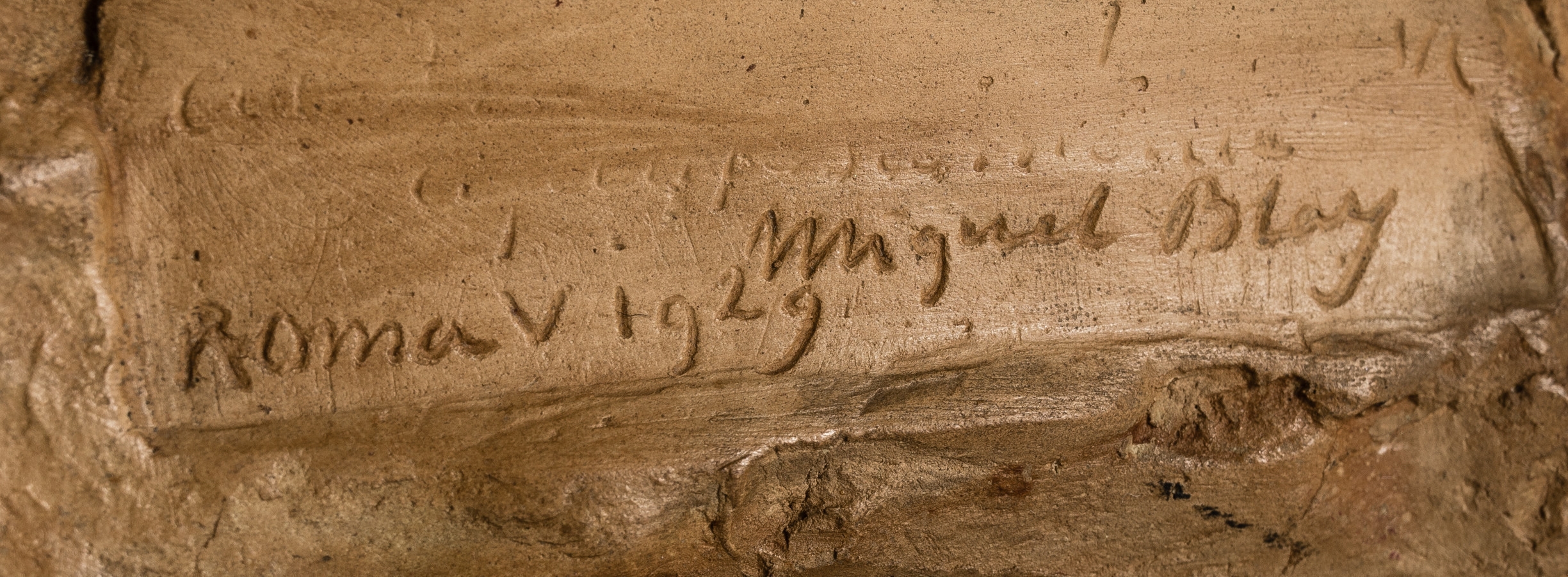 Artwork by Miguel Blay, MIGUEL BLAY FABREGAS Olot, Gerona (1866) / Madrid (1936) "Jocasta", Made of terracotta