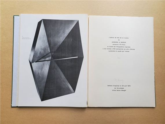 Pol Bury | DERRIERE LE MIROIR n°209 – BURY - EDITION DE LUXE (30