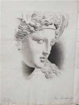 Ensemble de 12 dessins : ornements - Elisée Larcheveque