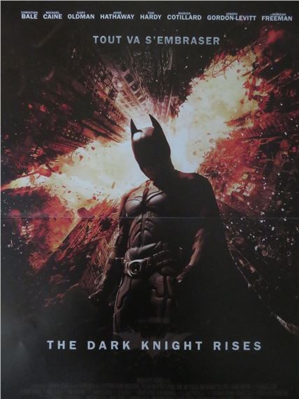 The dark knight rises by Christopher Nolan