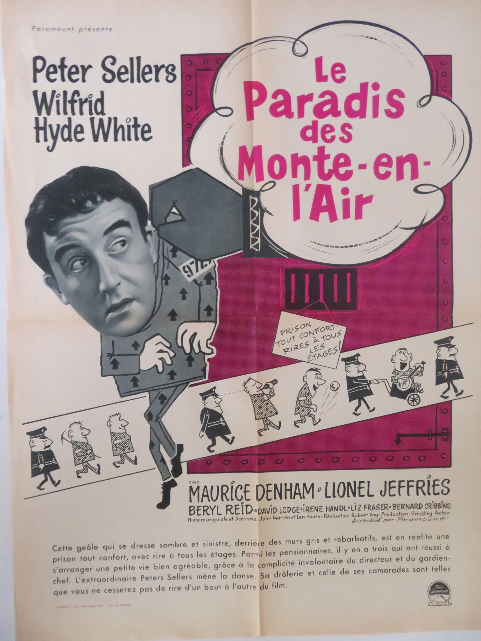 Artwork by Robert Day, Le Paradis des Monte-en-l'air