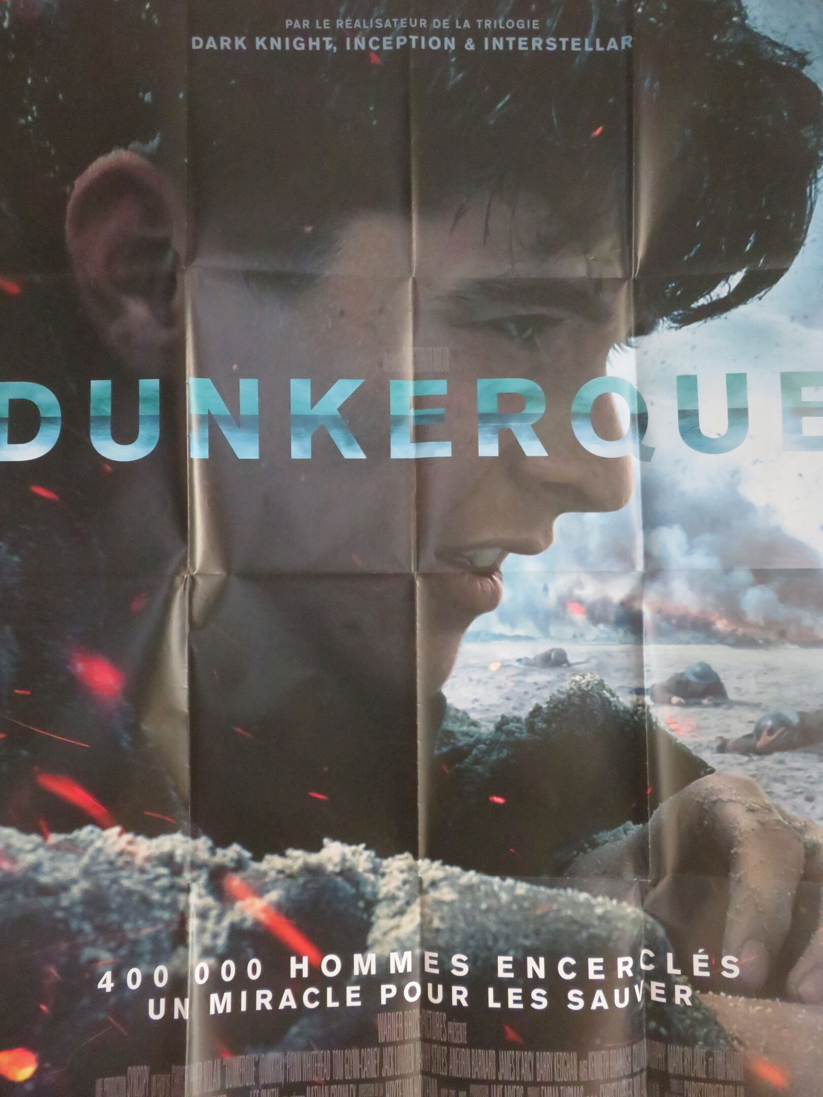 Artwork by Christopher Nolan, Dunkerque, Made of Affiche